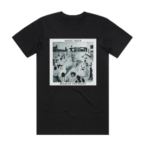 Magic Trick Ruler Of The Night Album Cover T-Shirt Black