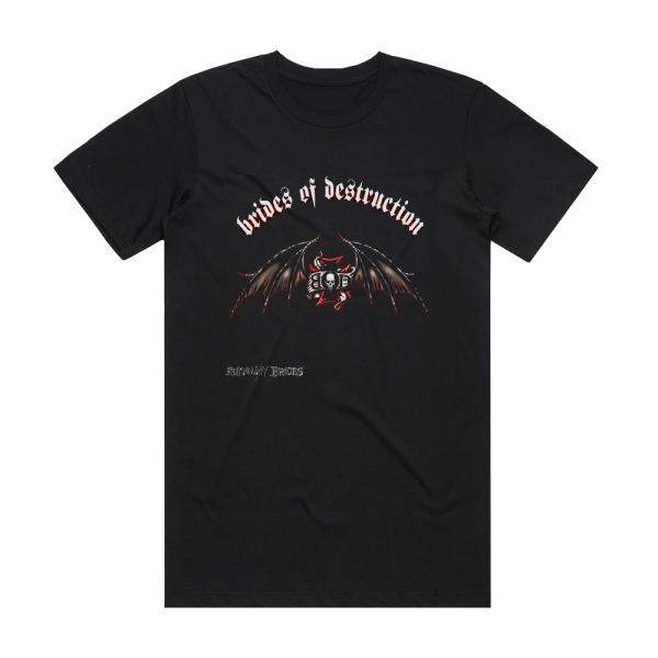 Brides of Destruction Runaway Brides Album Cover T-Shirt Black