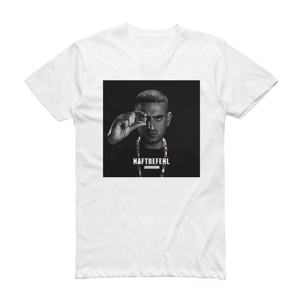 Haftbefehl Russisch Roulette Album Cover T-Shirt White