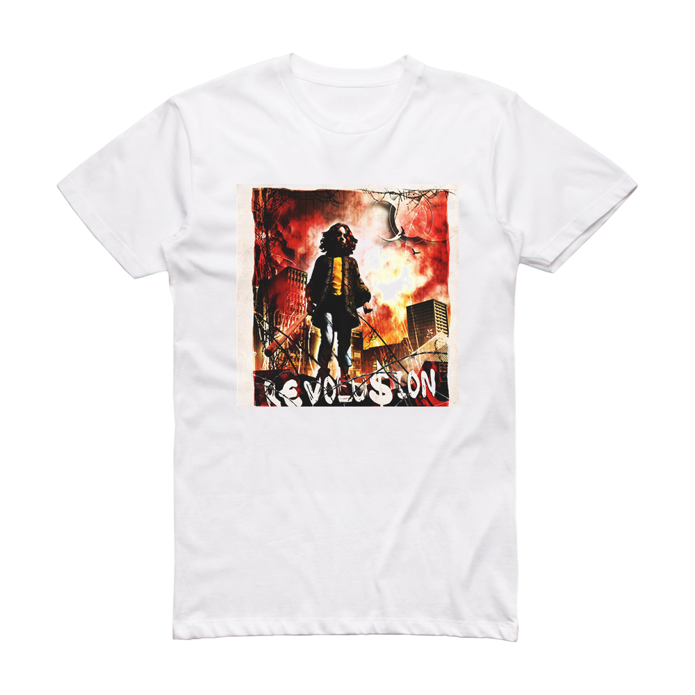 Nemo Rvoluion 1 Album Cover T-Shirt White