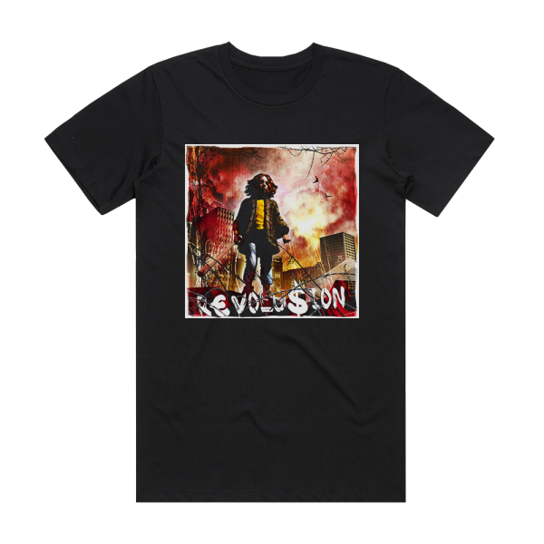 Nemo Rvoluion 2 Album Cover T-Shirt Black