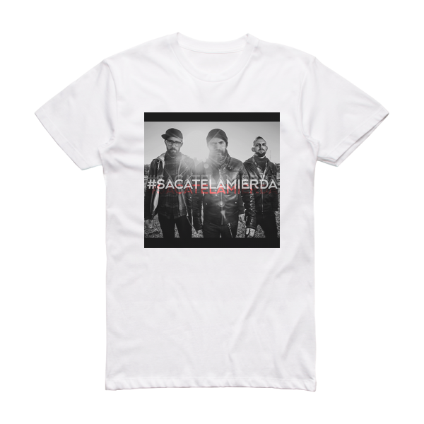 Carajo Sacate La Mierda Album Cover T-Shirt White