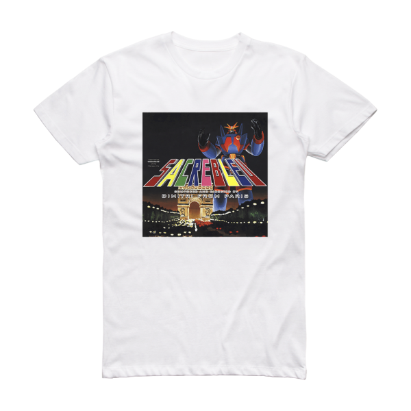Dimitri From Paris Sacrebleu Album Cover T-Shirt White