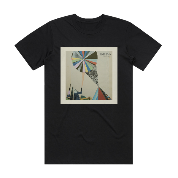 Matt Costa Sacred Hills Album Cover T-Shirt Black