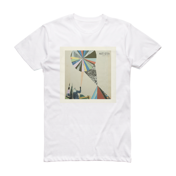 Matt Costa Sacred Hills Album Cover T-Shirt White