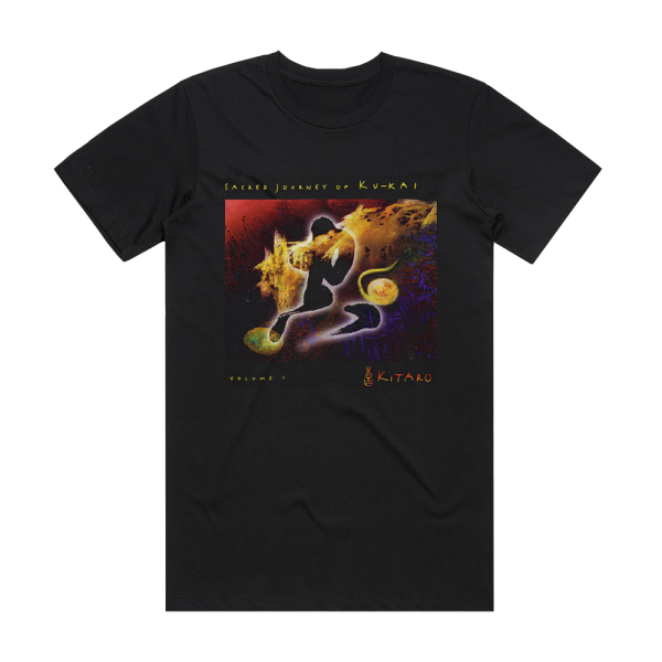 Kitaro Sacred Journey Of Ku Kai Volume 1 Album Cover T-Shirt Black