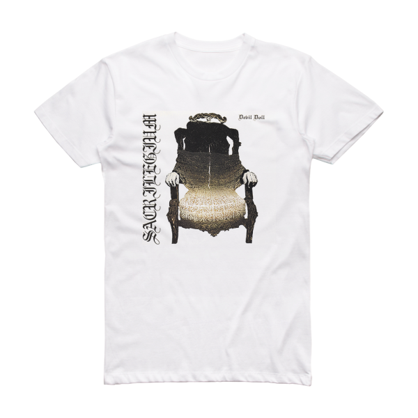 Devil Doll Sacrilegium Album Cover T-Shirt White