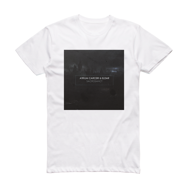Atrium Carceri Sacrosanct Album Cover T-Shirt White