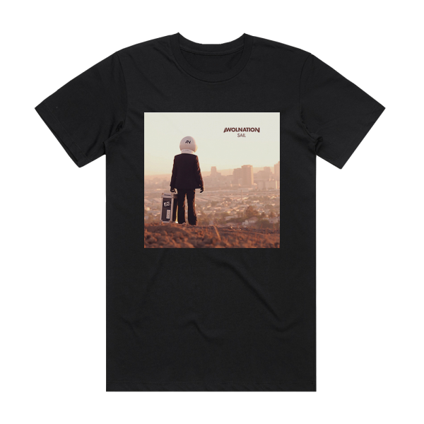 AWOLNATION Sail Album Cover T-Shirt Black