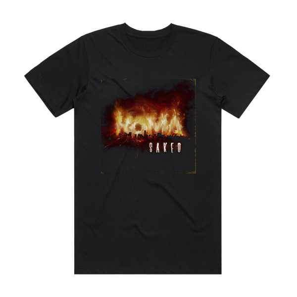 Koma Sakeo Album Cover T-Shirt Black