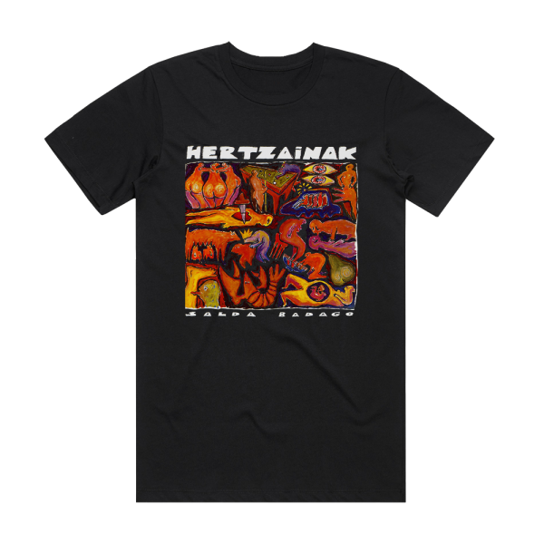 Hertzainak Salda Badago Album Cover T-Shirt Black