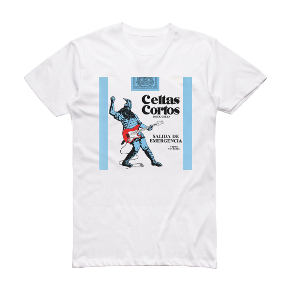 Celtas Cortos Salida De Emergencia Album Cover T-Shirt White