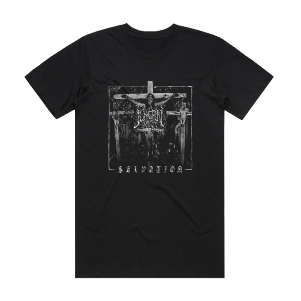 Funeral Mist Salvation 1 Album Cover T-Shirt Black