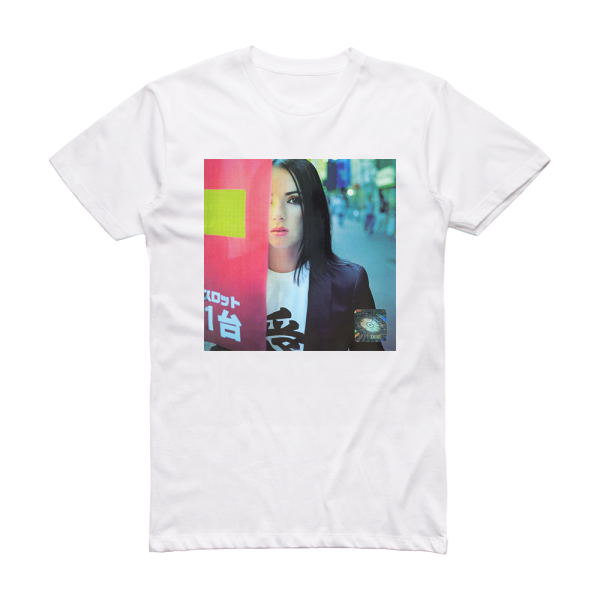 Kasia Kowalska Samotna W Wielkim Miecie Album Cover T-Shirt White