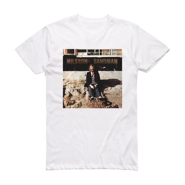 Harry Nilsson Sandman Album Cover T-Shirt White