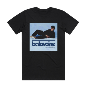 Daniel Balavoine Sans Frontires Album Cover T-Shirt Black