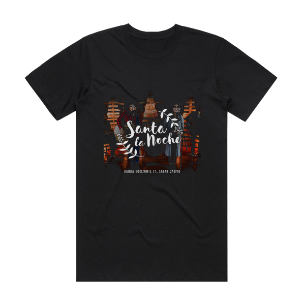 Banda Horizonte Santa La Noche Album Cover T-Shirt Black