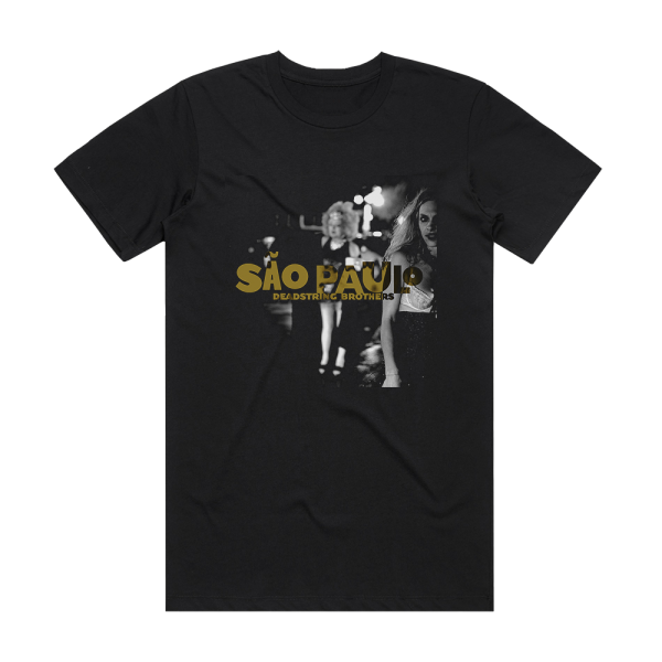 Deadstring Brothers Sao Paulo Album Cover T-Shirt Black