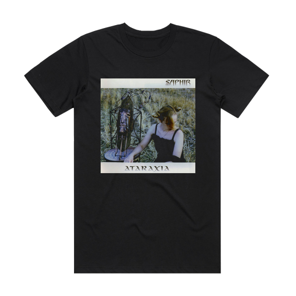 Ataraxia Saphir Album Cover T-Shirt Black