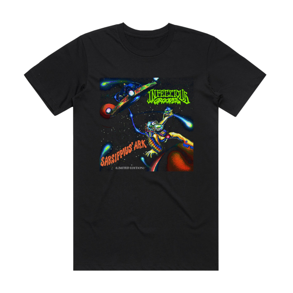 Infectious Grooves Sarsippius Ark 1 Album Cover T-Shirt Black