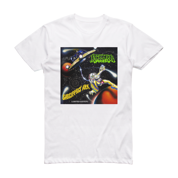 Infectious Grooves Sarsippius Ark 2 Album Cover T-Shirt White