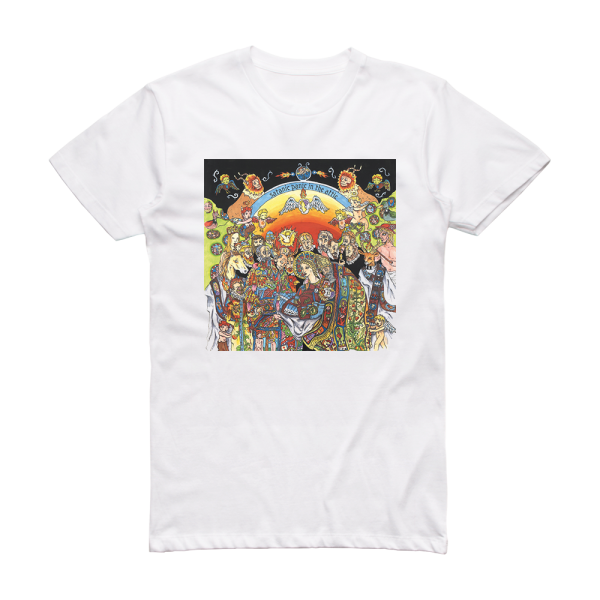 of Montreal Satanic Panic In The Attic Album Cover T-Shirt White