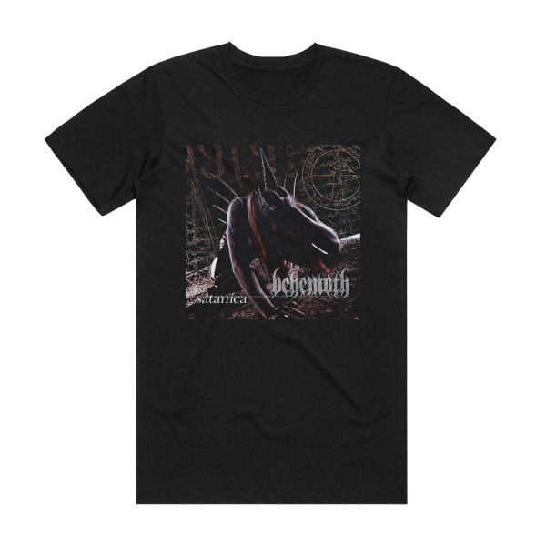 Behemoth Satanica 1 Album Cover T-Shirt Black