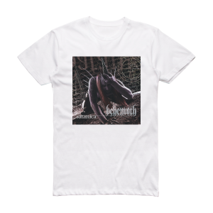 Behemoth Satanica 1 Album Cover T-Shirt White