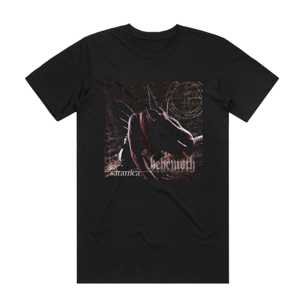 Behemoth Satanica 2 Album Cover T-Shirt Black