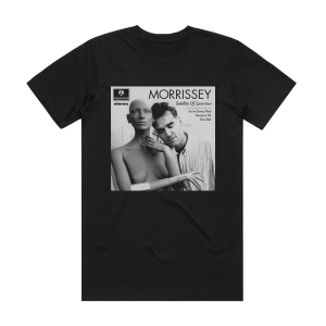 Morrissey Satellite Of Love Live Album Cover T-Shirt Black