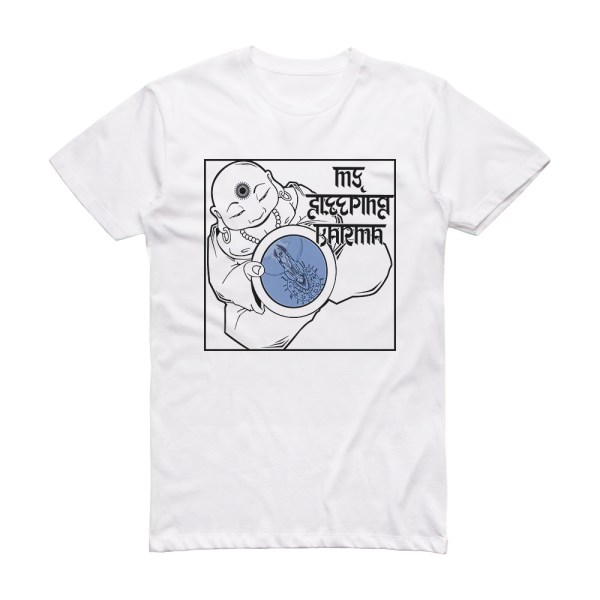 My Sleeping Karma Satya Album Cover T-Shirt White