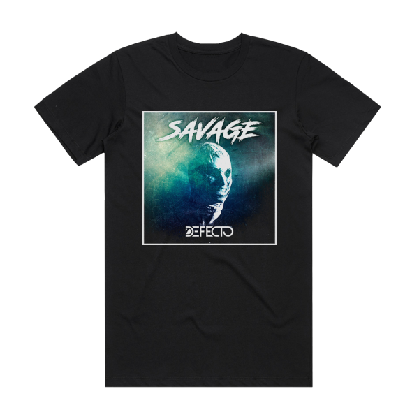 Defecto Savage Album Cover T-Shirt Black