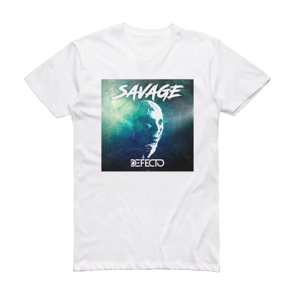 Defecto Savage Album Cover T-Shirt White