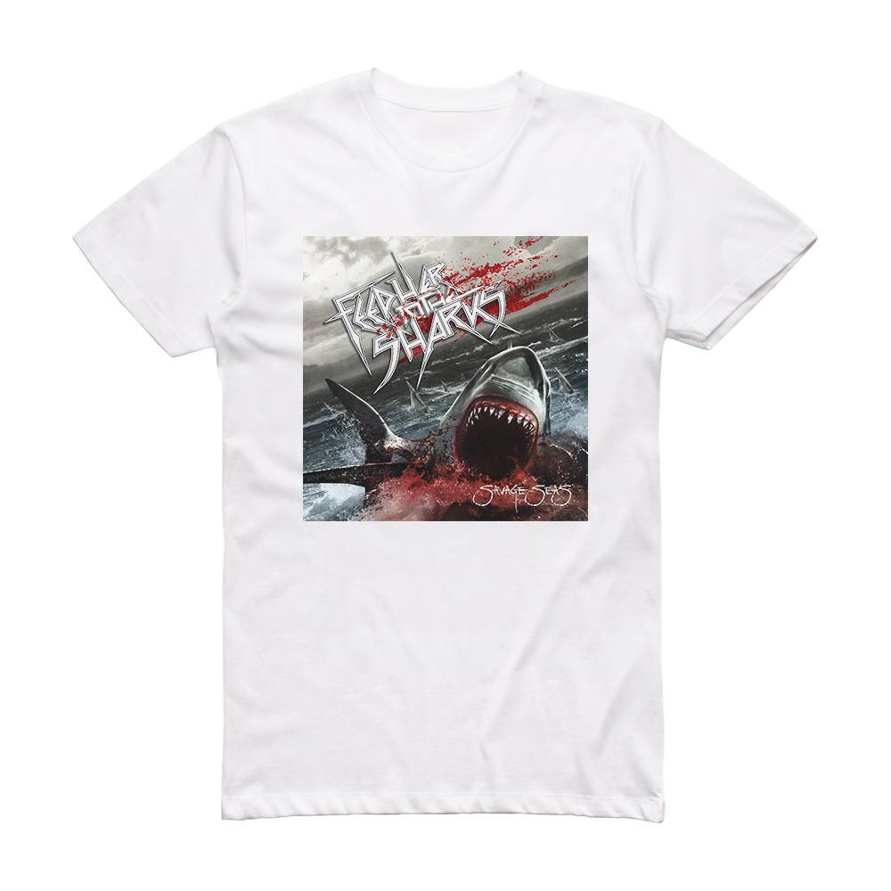 Feed Her to the Sharks Savage Seas Album Cover T-Shirt White – ALBUM ...
