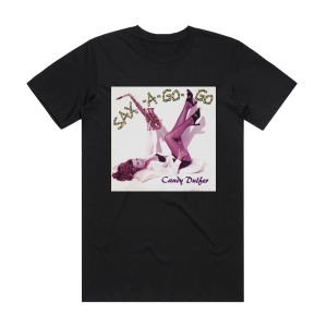 Candy Dulfer Sax A Go Go Album Cover T-Shirt Black