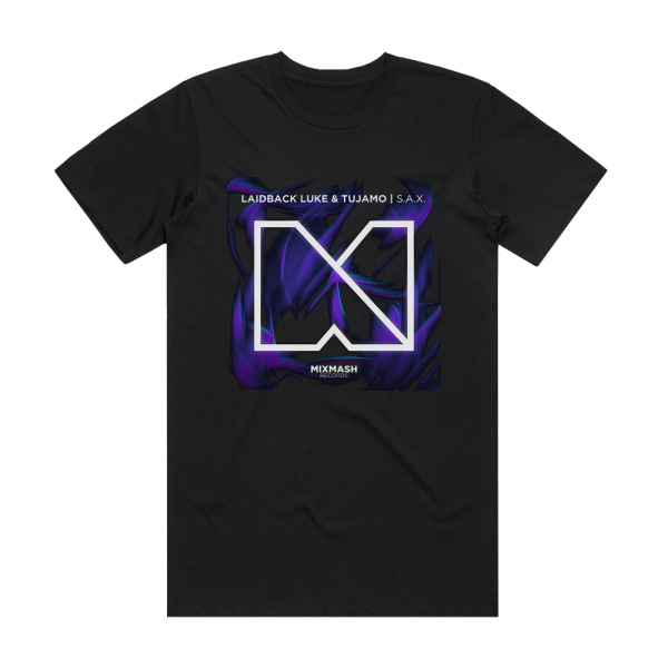 Laidback Luke Sax Original Mix 1 Album Cover T-Shirt Black