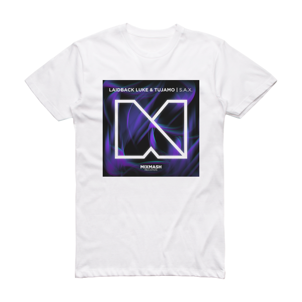 Laidback Luke Sax Original Mix 1 Album Cover T-Shirt White