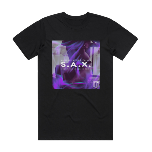 Laidback Luke Sax Original Mix 2 Album Cover T-Shirt Black