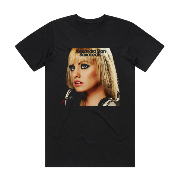 Alexandra Stan Saxobeats 3 Album Cover T-Shirt Black