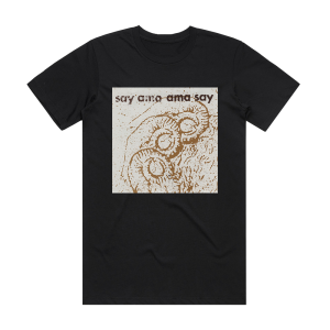 Ama Say Say Ama Album Cover T-Shirt Black