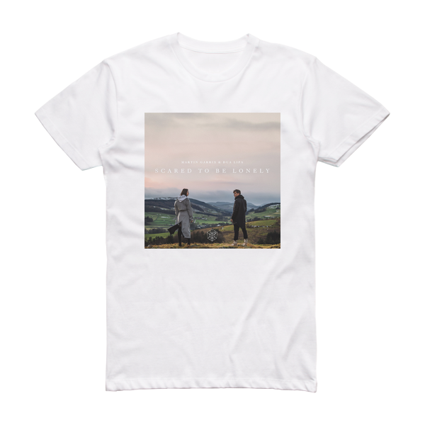 Martin Garrix Scared To Be Lonely Album Cover T-Shirt White