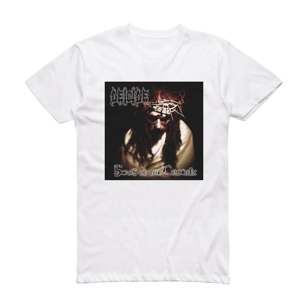 Deicide Scars Of The Crucifix Album Cover T-Shirt White