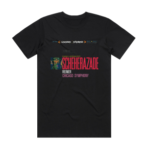 Fritz Reiner Scheherazade Album Cover T-Shirt Black