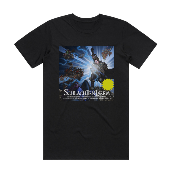 Jan Hegenberg Schlachtenlrm Album Cover T-Shirt Black