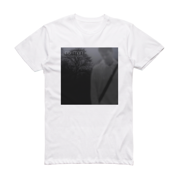 No-Man Schoolyard Ghosts Album Cover T-Shirt White