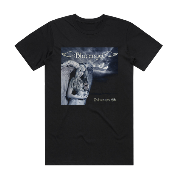 Blutengel Schwarzes Eis Album Cover T-Shirt Black