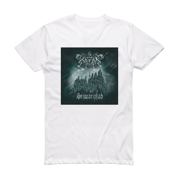 Kroda Schwarzpfad 2 Album Cover T-Shirt White