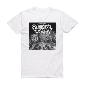 Municipal Waste Scion Av Presents Municipal Waste Album Cover T-Shirt White