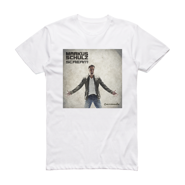 Markus Schulz Scream Album Cover T-Shirt White