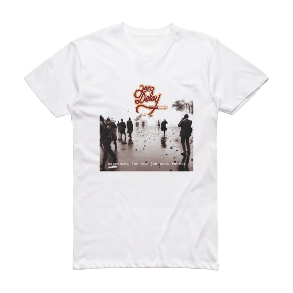 Jan Delay Searching For The Jan Soul Rebels Album Cover T-Shirt White